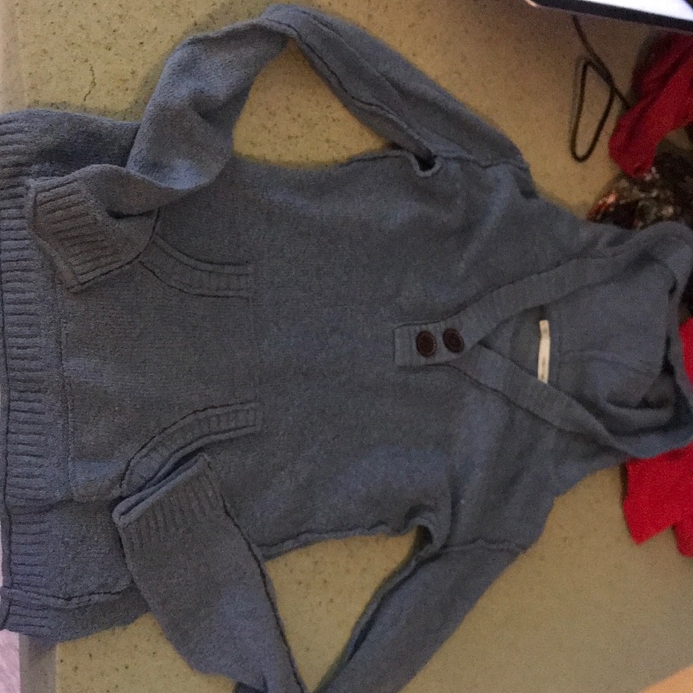 Sweater with hood